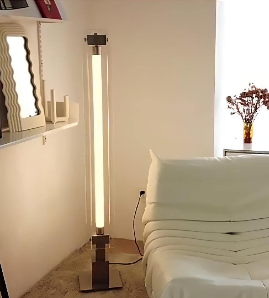 Modern Floor Lamp – Minimalist Glass Design with Integrated LED – Stylish Lighting for Living Room Spaces 21