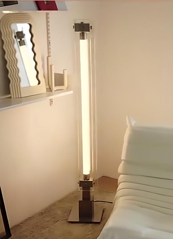 Modern Floor Lamp – Minimalist Glass Design with Integrated LED – Stylish Lighting for Living Room Spaces 20