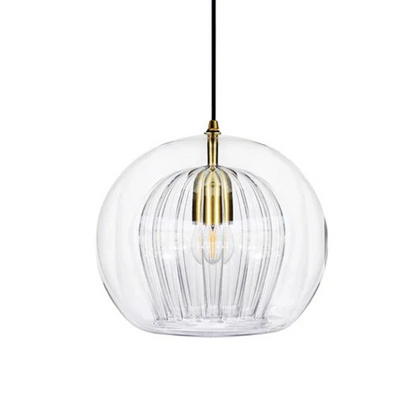 Zenelle Smoked Glass Light Pendant