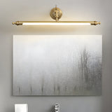 Brushed Gold Bathroom Vanity Light Bar - Adjustable LED with 3 Color Temperatures for Stylish Illumination 4