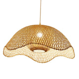 EcoChic Bamboo Pendant Lamp - Handcrafted Natural Lighting for Home Decor 10