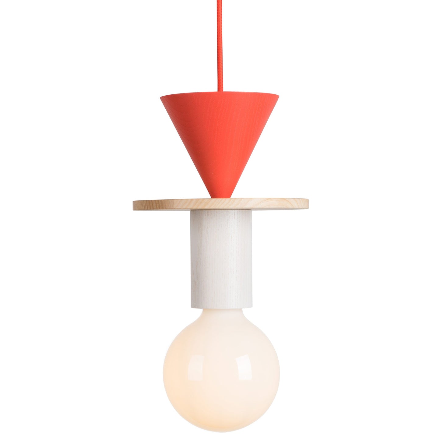 Vibrant Block Pendant Lamp - Colorful Wooden Design with Adjustable Cord for Modern Interiors 13