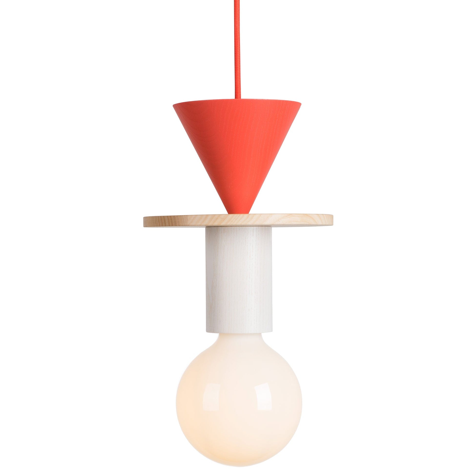 Vibrant Block Pendant Lamp - Colorful Wooden Design with Adjustable Cord for Modern Interiors 13
