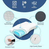 ComfortRest Anti-Snore Pillow - Ergonomic Design for Better Sleep Quality 3