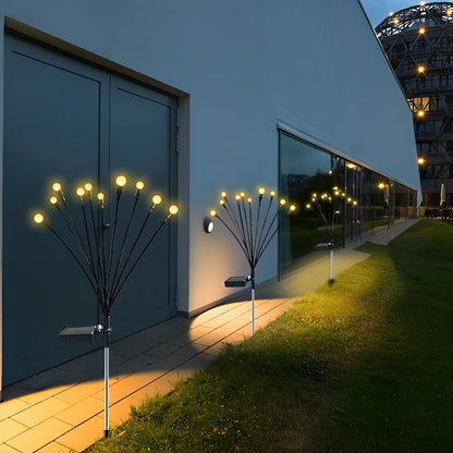 Solar-Powered Firefly Garden Lights - Waterproof LED Lanterns for Romantic Outdoor Ambiance 6