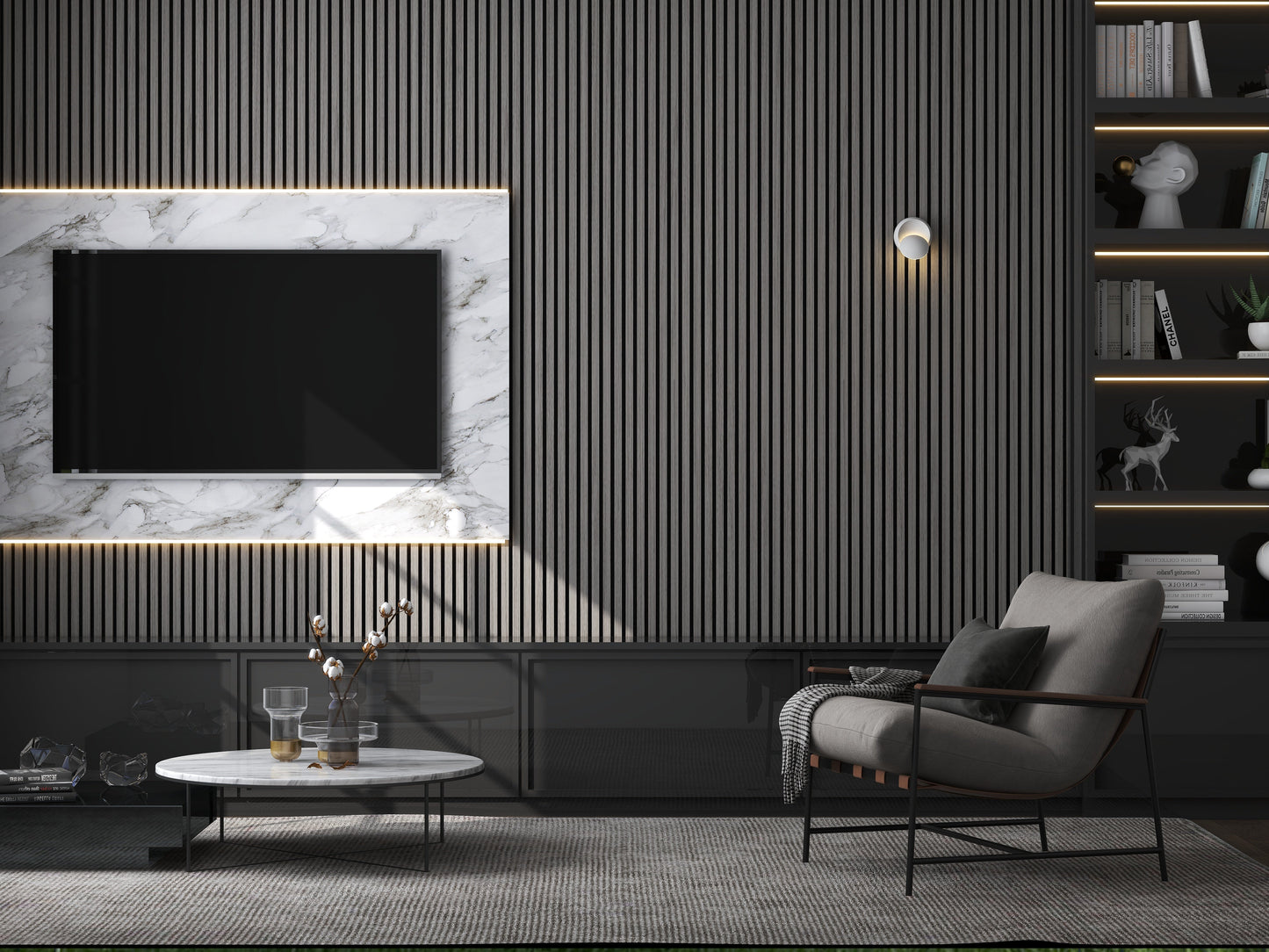 Acoustic Wood Slat Wall Panel - Premium Sound Absorption with Modern Design for Stylish Interiors 11