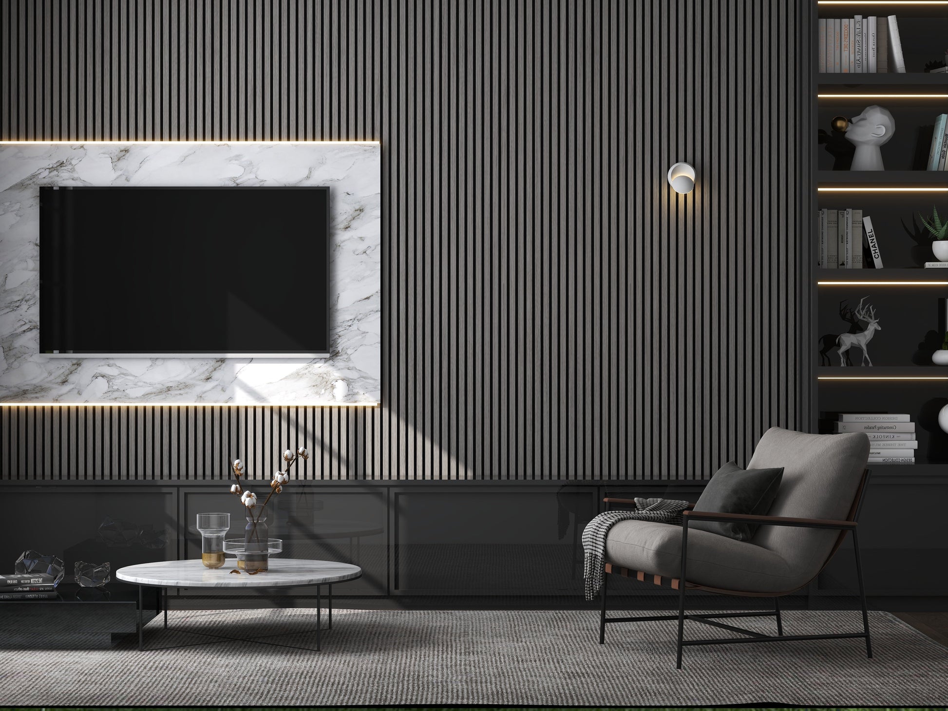 Acoustic Wood Slat Wall Panel - Premium Sound Absorption with Modern Design for Stylish Interiors 11