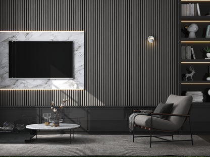 Acoustic Wood Slat Wall Panel - Premium Sound Absorption with Modern Design for Stylish Interiors 11