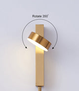 Celine Modern Wall Lamp - Dimmable LED Wall Light with 360-Degree Rotation for Elegant Home Decor 12