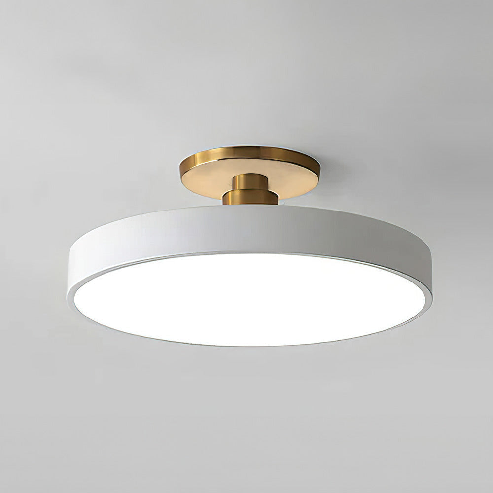 Orbis Flush Mount Ceiling Light - Adjustable LED Fixture with Minimalist Design for Soft Overhead Lighting 11