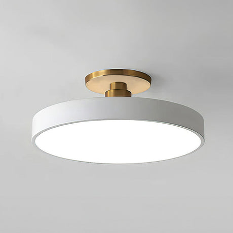 Orbis Flush Mount Ceiling Light - Adjustable LED Fixture with Minimalist Design for Soft Overhead Lighting 11