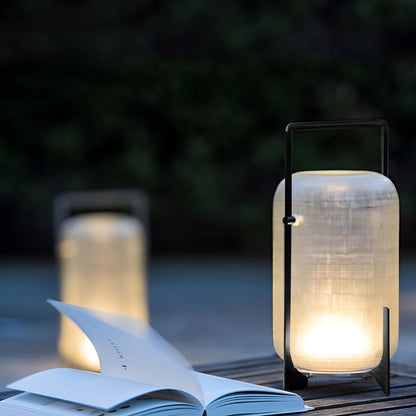 Lumos Waterproof LED Outdoor Lantern - Modern Solar Garden Light with High Light Transmittance 5