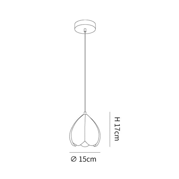 Zemras Cream-Colored Pendant Lamp - Rustic Glass Design for Elegant Lighting 11