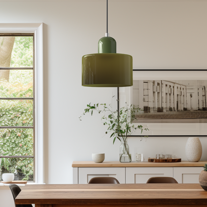 Bauhaus Glass Pendant Lamp - Compact Design with Elegant Finish for Modern Spaces 11