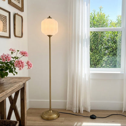 Eloise Collection | Floor Lamp with Unique Retro Glass Design - Stylish Lighting for Living Rooms 65