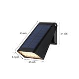 Solar Wall Lamp - Adjustable 90° Angle with Dual Brightness for Outdoor Lighting 8