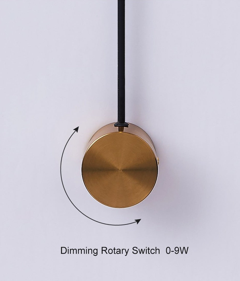 Celine Modern Wall Lamp - Dimmable LED Wall Light with 360-Degree Rotation for Elegant Home Decor 13