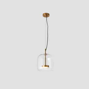 AmberGlow Vintage LED Pendant Light - Retro Design with Energy-Efficient Lighting for Cozy Ambiance 1