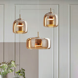 AmberGlow Vintage LED Pendant Light - Retro Design with Energy-Efficient Lighting for Cozy Ambiance 9
