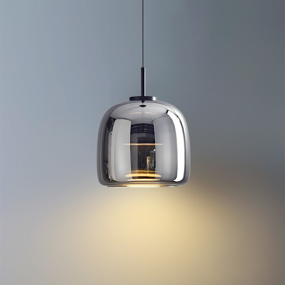 AmberGlow Vintage LED Pendant Light - Retro Design with Energy-Efficient Lighting for Cozy Ambiance 3