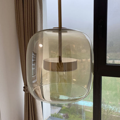 AmberGlow Vintage LED Pendant Light - Retro Design with Energy-Efficient Lighting for Cozy Ambiance 13