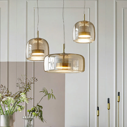AmberGlow Vintage LED Pendant Light - Retro Design with Energy-Efficient Lighting for Cozy Ambiance 11