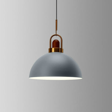Abbott Modern Nordic Pendant Lighting - Adjustable Aluminum Shade & Brass Base for Stylish Kitchen Illumination 10