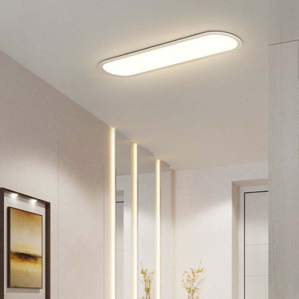 Sleek Flush Mount Ceiling Light with Integrated LED & Dimmable Feature for Modern Interiors 2