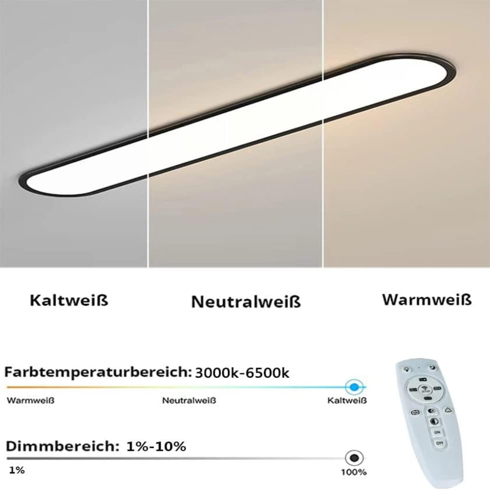 Sleek Flush Mount Ceiling Light with Integrated LED & Dimmable Feature for Modern Interiors 5