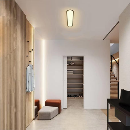 Sleek Flush Mount Ceiling Light with Integrated LED & Dimmable Feature for Modern Interiors 6