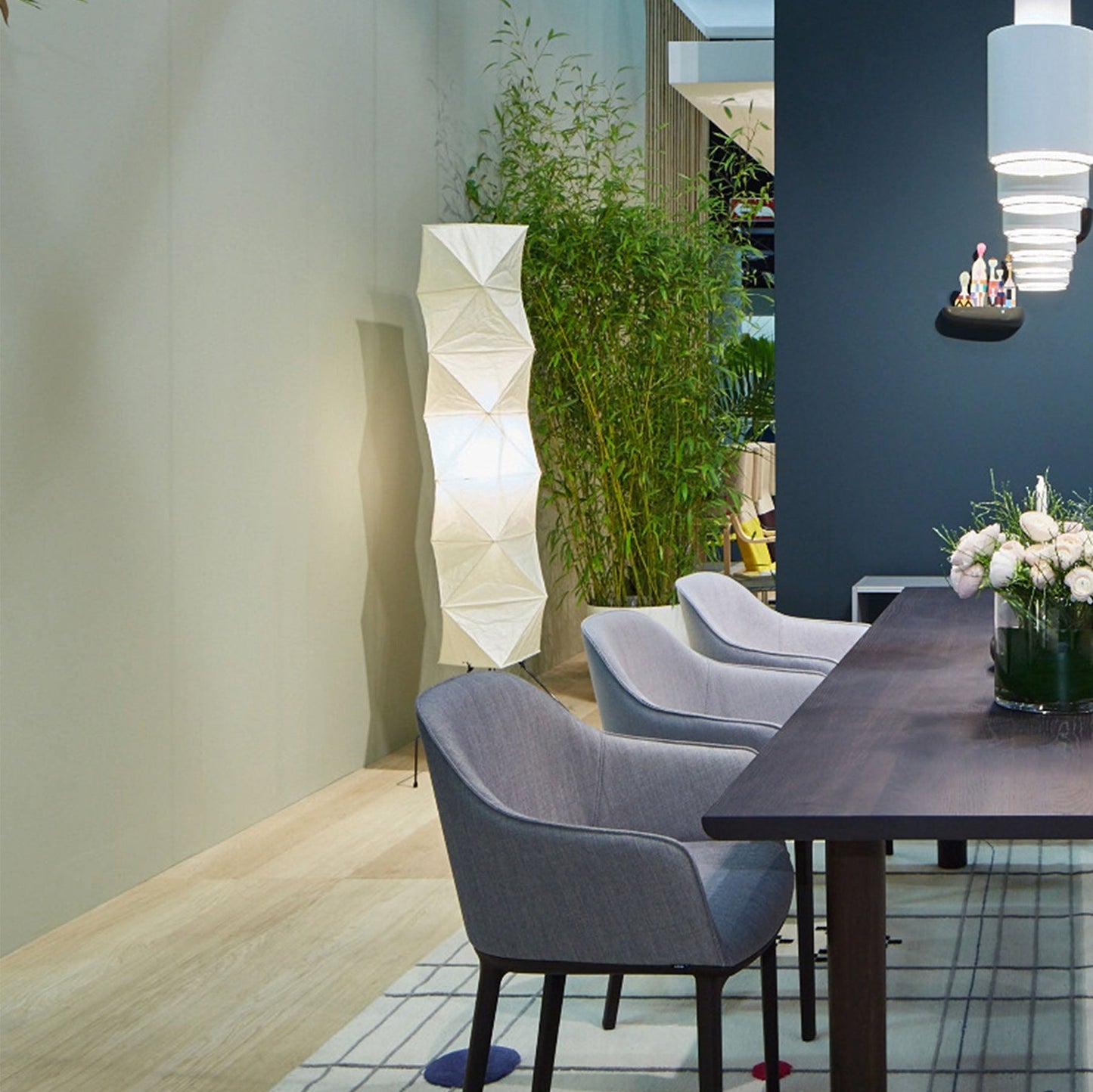 Pendara Paper Lantern Floor Lamp