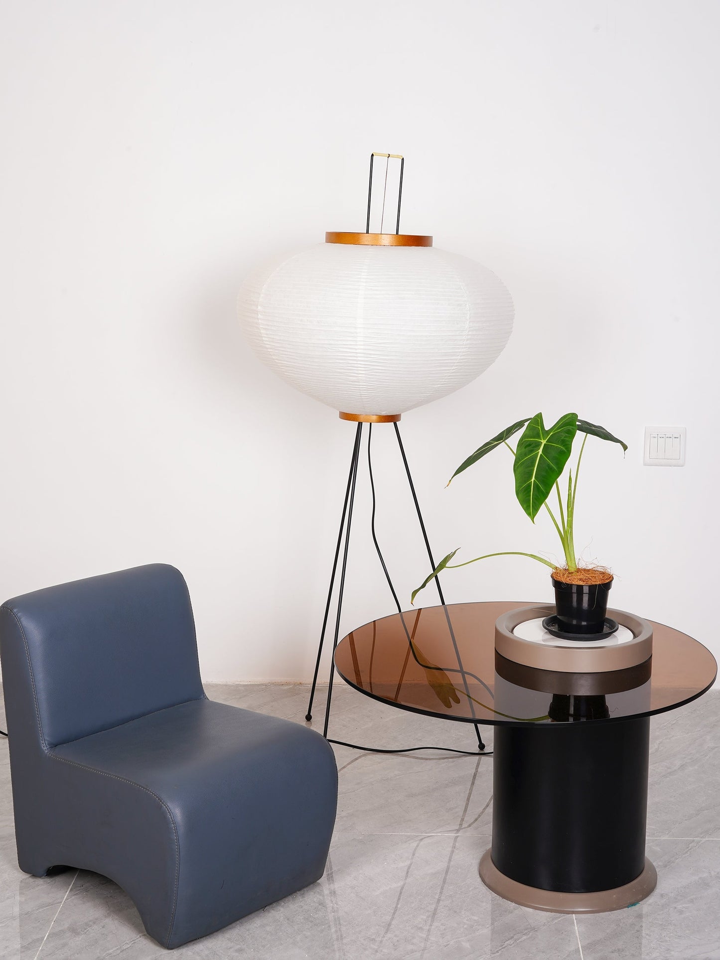 Pendara Paper Lantern Floor Lamp
