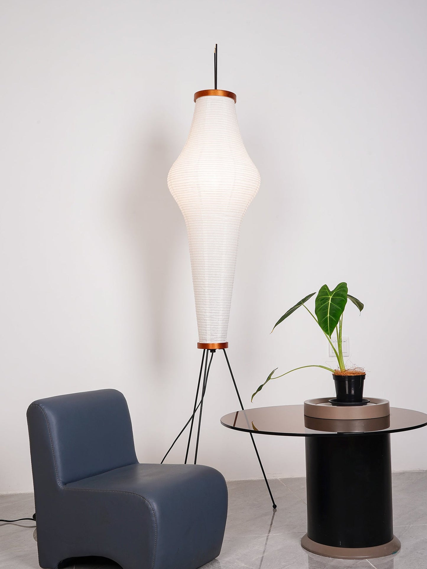 Pendara Paper Lantern Floor Lamp