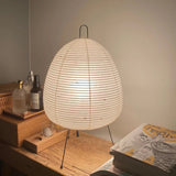 Sculptural Paper Table Lamp
