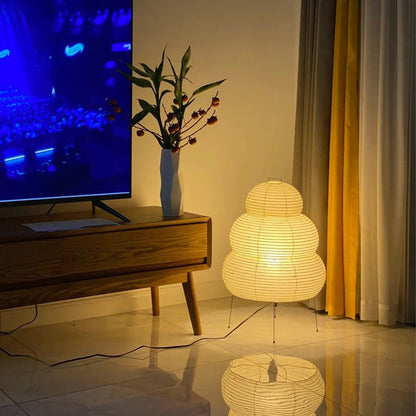 Hinora Sculptural Paper Lamp