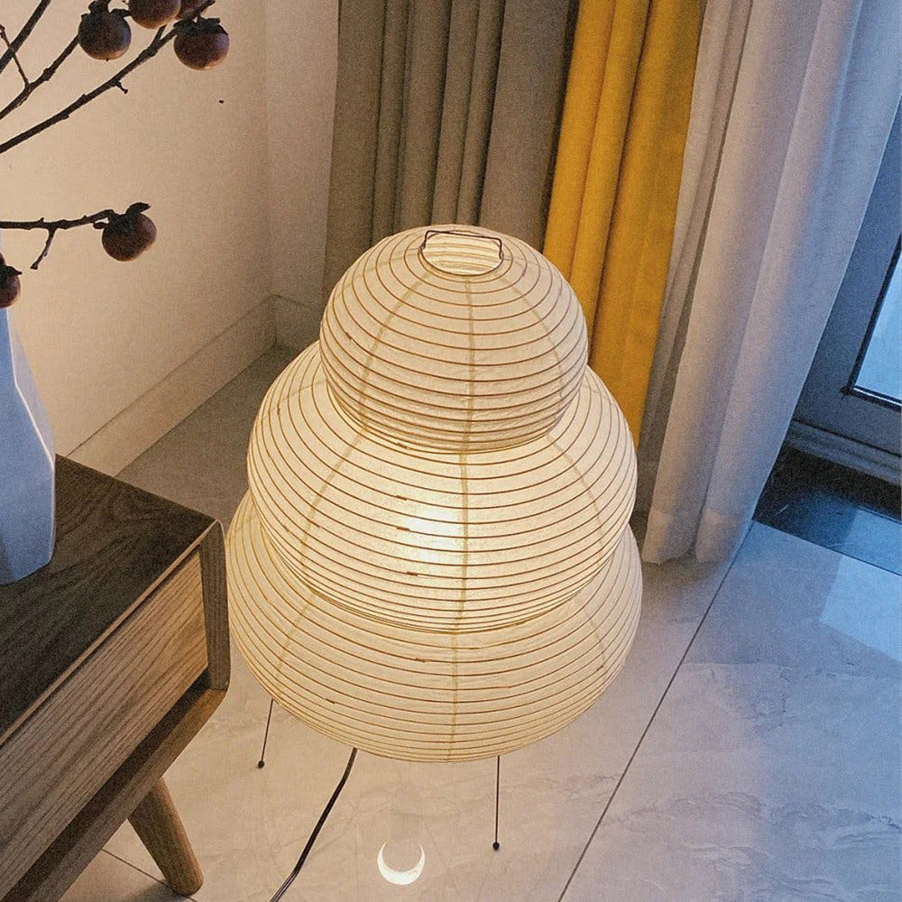 Hinora Sculptural Paper Lamp