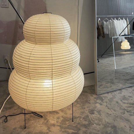 Sculptural Paper Table Lamp