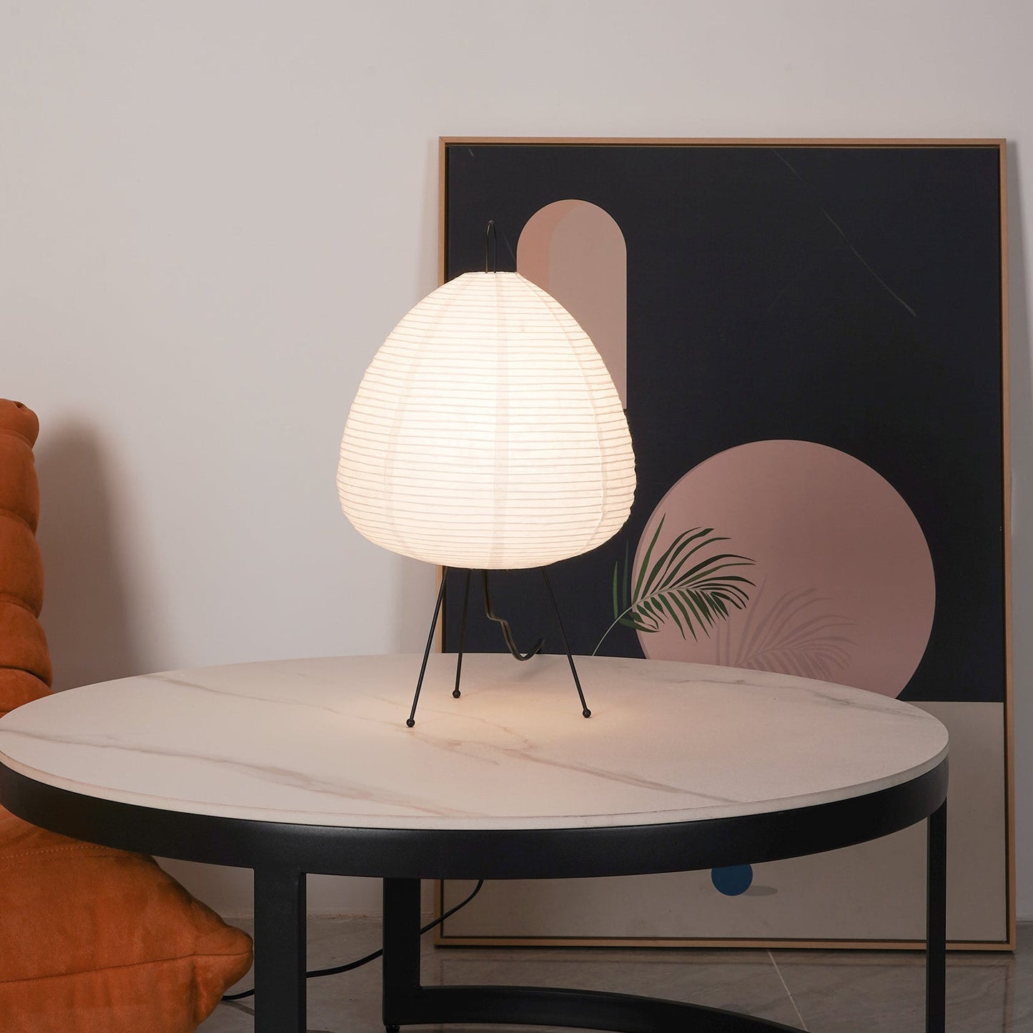 Hinora Sculptural Paper Lamp
