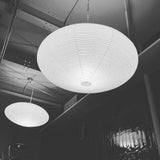 Organic Rice Paper Pendant Light