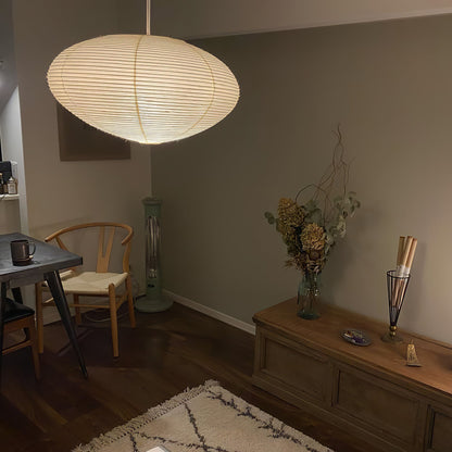 Solenne Rice Paper Pendant Light