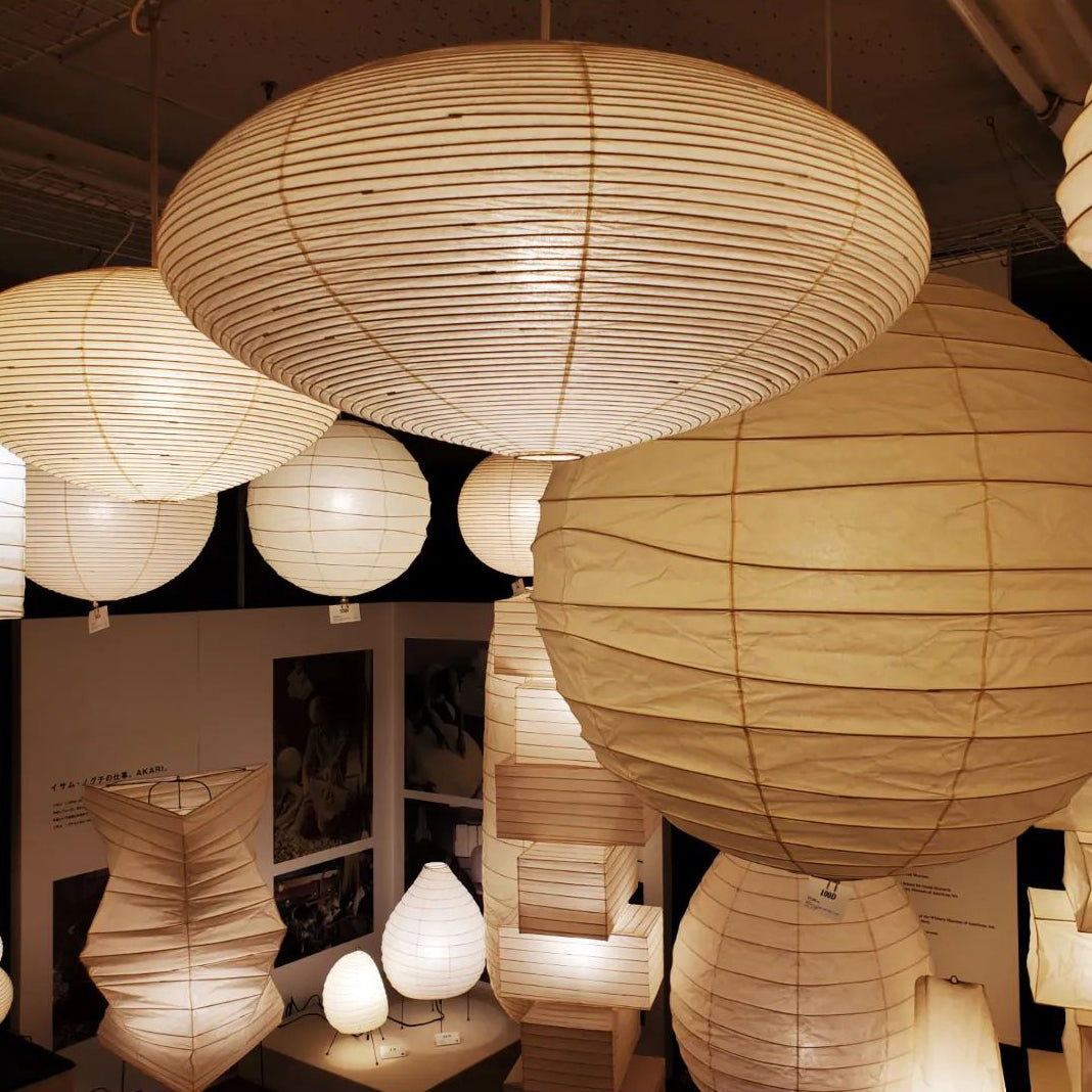 Solenne Rice Paper Pendant Light