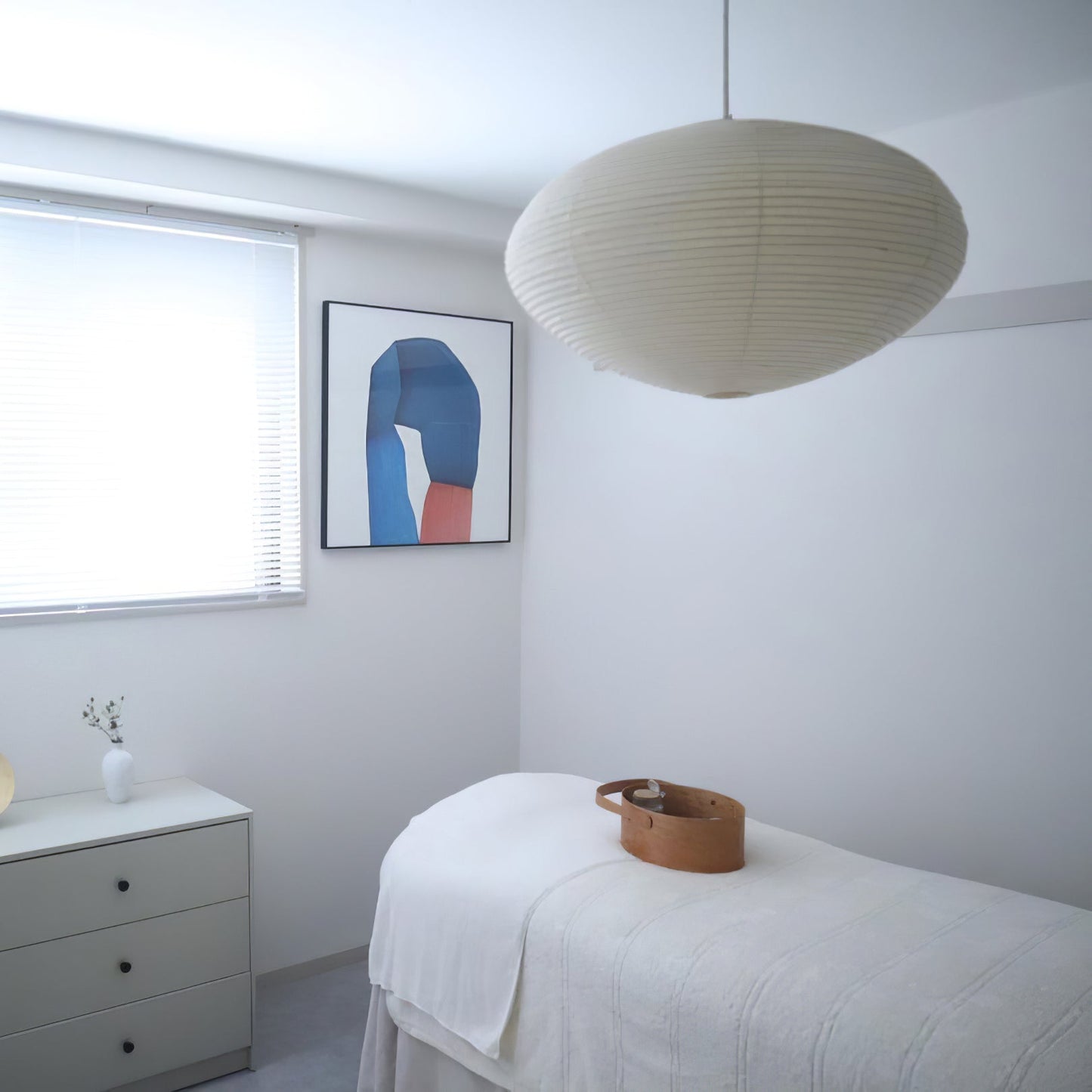 Solenne Rice Paper Pendant Light