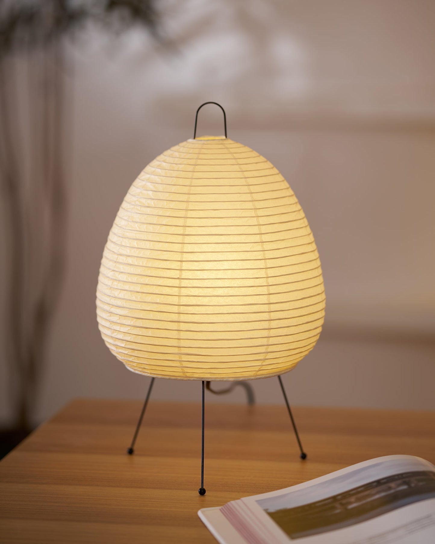 Hinora Sculptural Paper Lamp