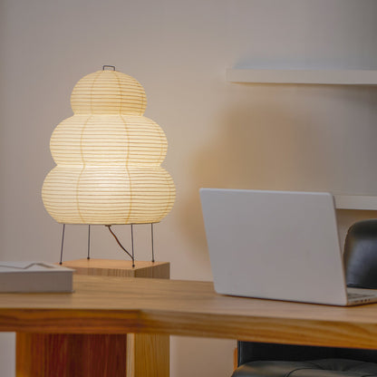 Hinora Sculptural Paper Lamp