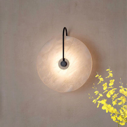 Aurelia Alabaster Wall Sconce
