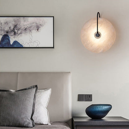 Aurelia Alabaster Wall Sconce