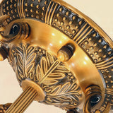 Alabaster Semi Flush Ceiling Light
