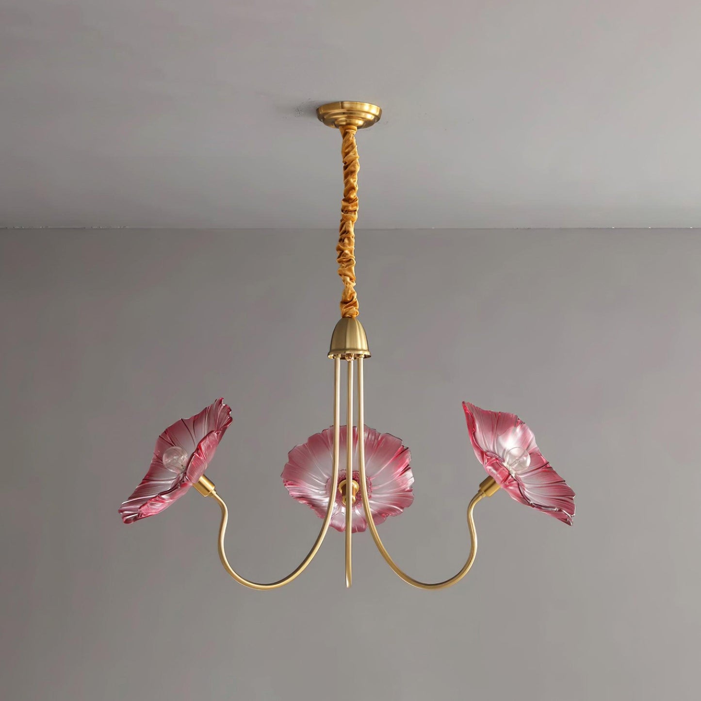 Aethera Pink Petal Chandelier