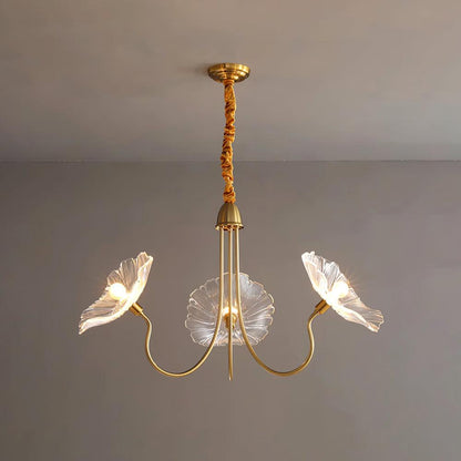 Aethera Pink Petal Chandelier