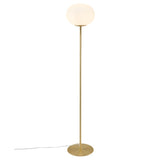 Dune Minimalist Floor Lamp - Elegant Glass & Metal Design for Modern Interiors 7